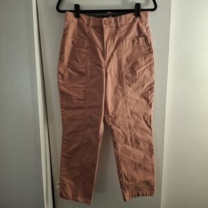 Lee Women's Cargo Pants in Light Peach